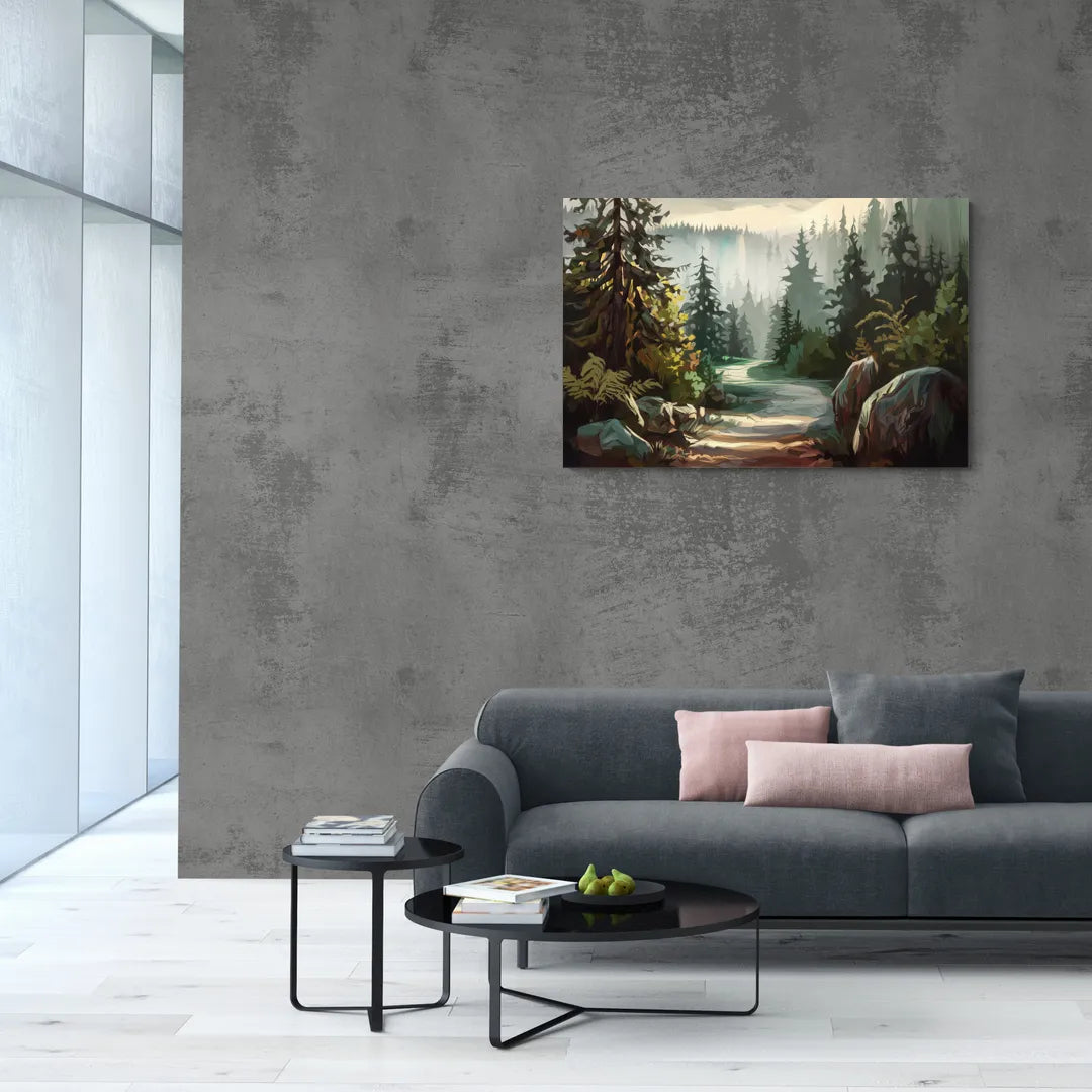 Tacoma Pacific Northwest Beauty - Canvas Wall Art Living Room