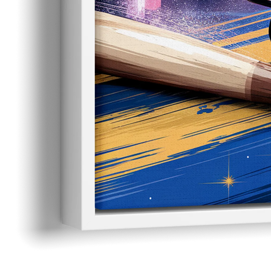 Kansas City Royals Team Spirit - Close-Up White Frame Canvas