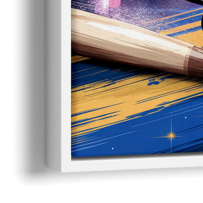 Kansas City Royals Team Spirit - Close-Up White Frame Canvas