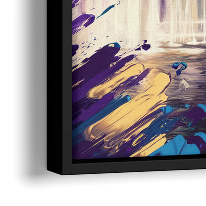 Henderson Vegas Vibes - Close-Up Black Frame Canvas