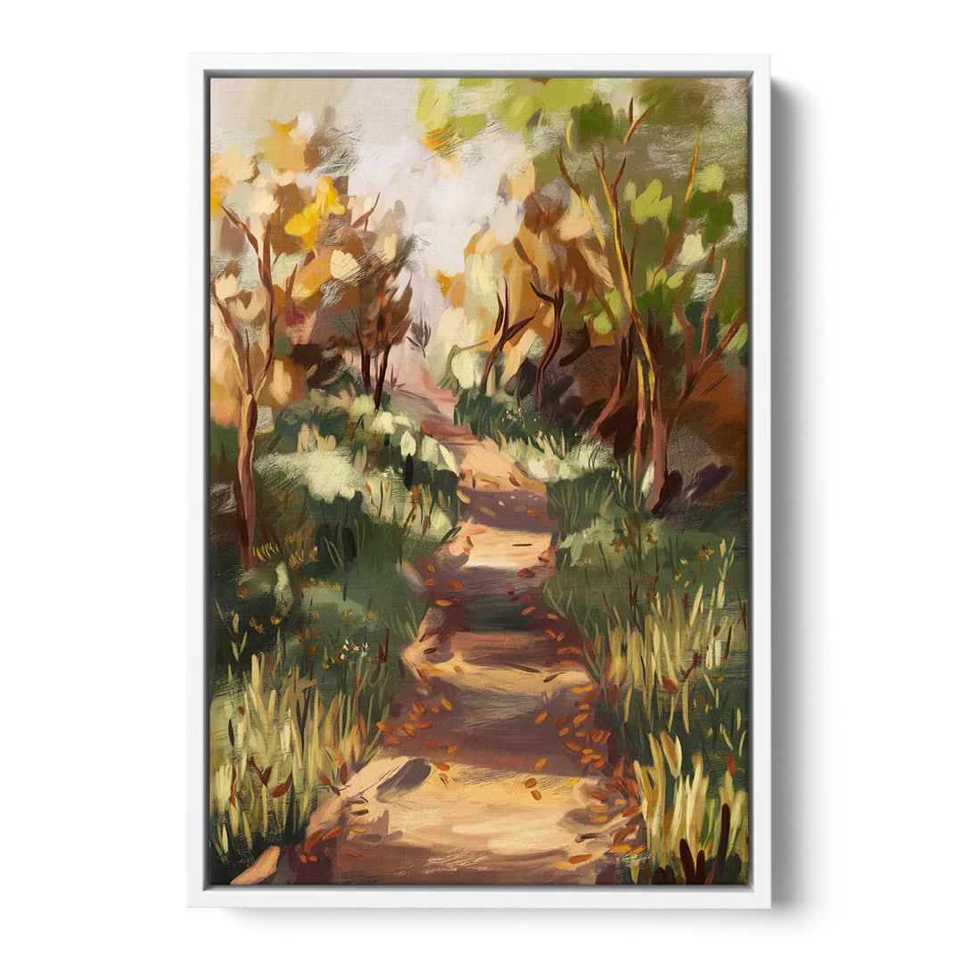 Joseph Nature Trails - White Frame Canvas