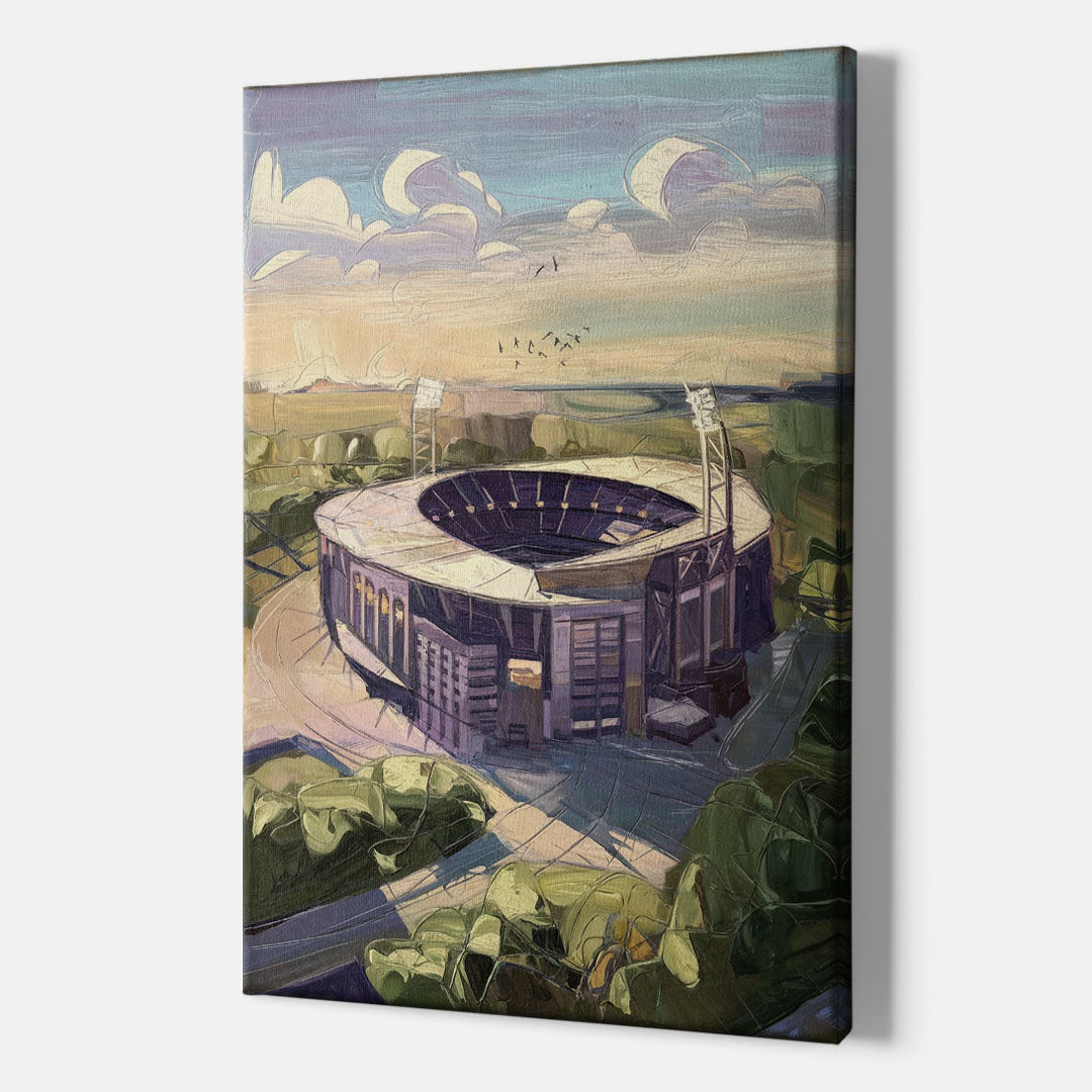 Baltimore Ravens Stadium View - Canvas Wall Art Indoor