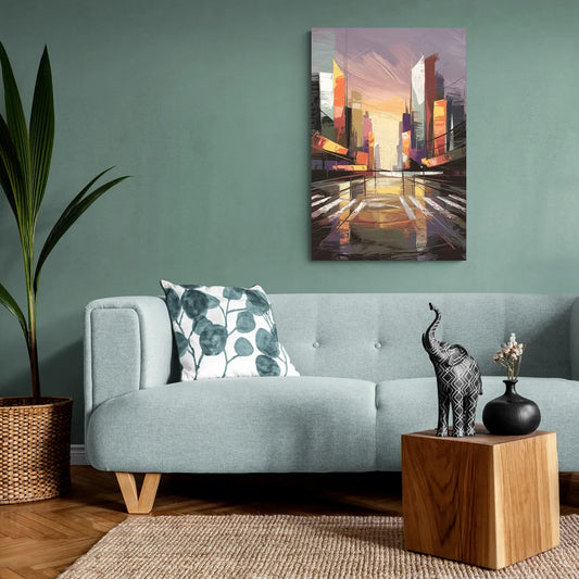 Springfield Urban Vibes - Canvas Wall Art Living Room