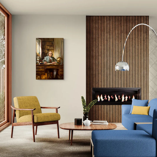 Franklin Timeless Elegance - Canvas Wall Art Living Room