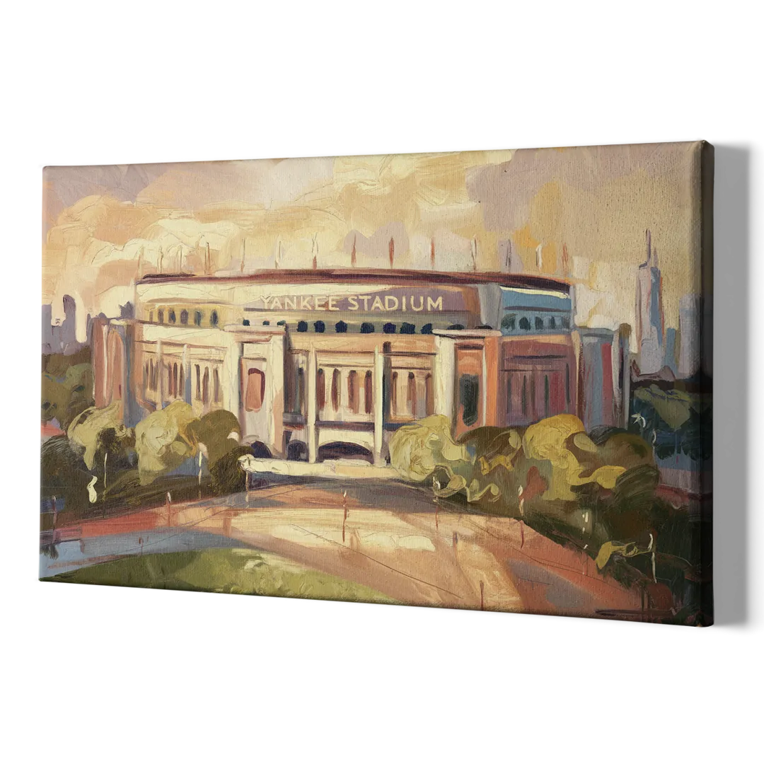 New York City Yankee Stadium - Canvas Print Art Sides