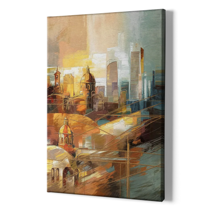 San Jose Historic Landmarks - Canvas Print Art Sides