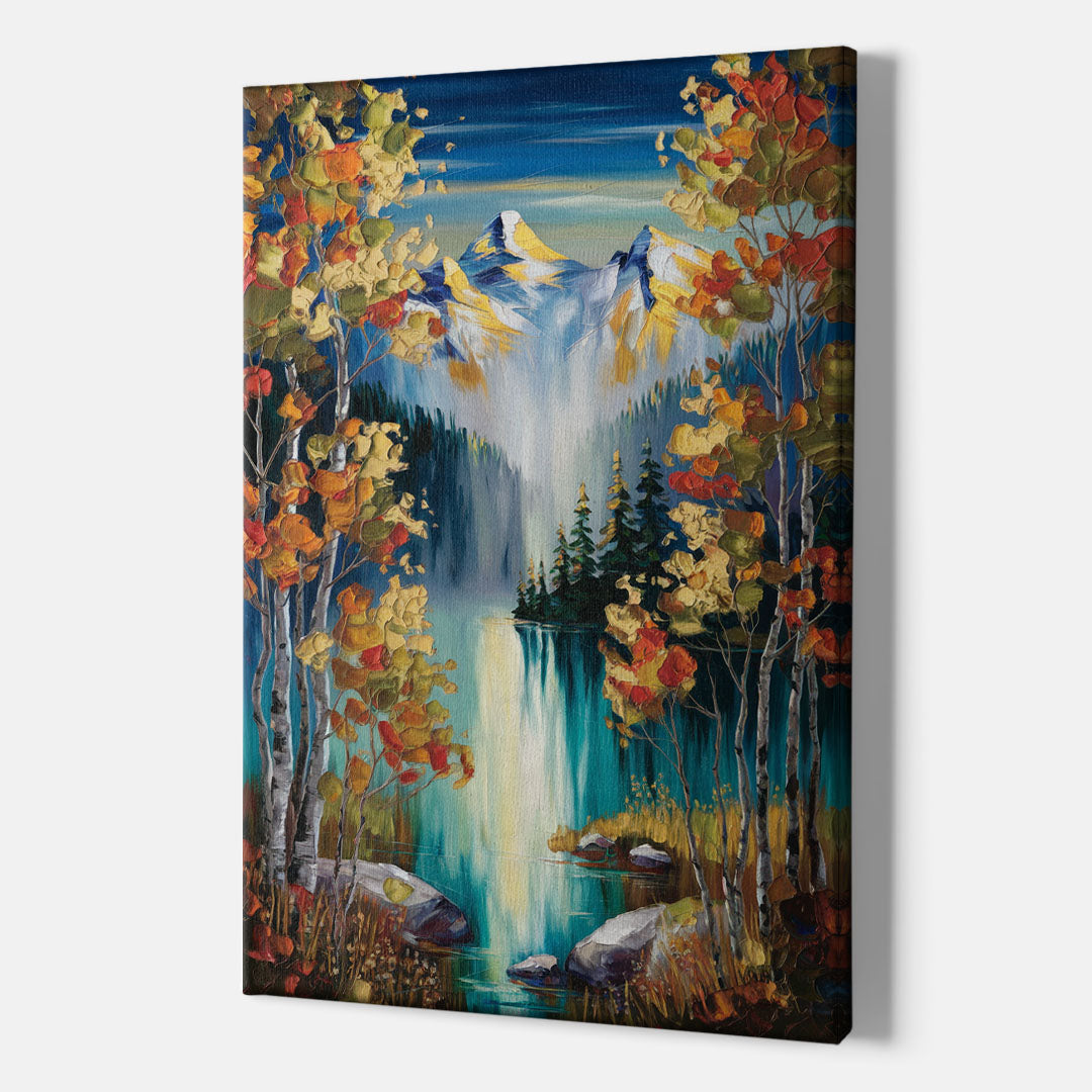 Aspen Alpine Serenity - Canvas Wall Art Indoor