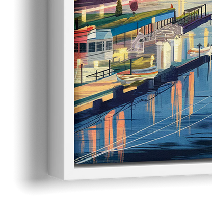 St. Louis Historic Landmarks - Close-Up White Frame Canvas