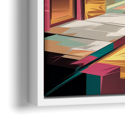 Mesa Urban Vibes - Close-Up White Frame Canvas