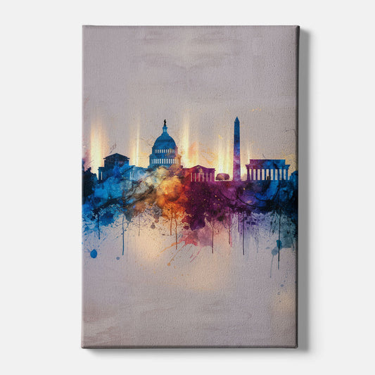 Washington Cityscapes - Canvas Wall Art
