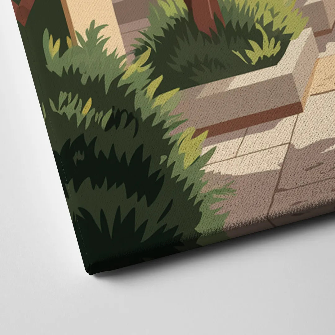 Orlando Citrus Grove Design Canvas Close Up