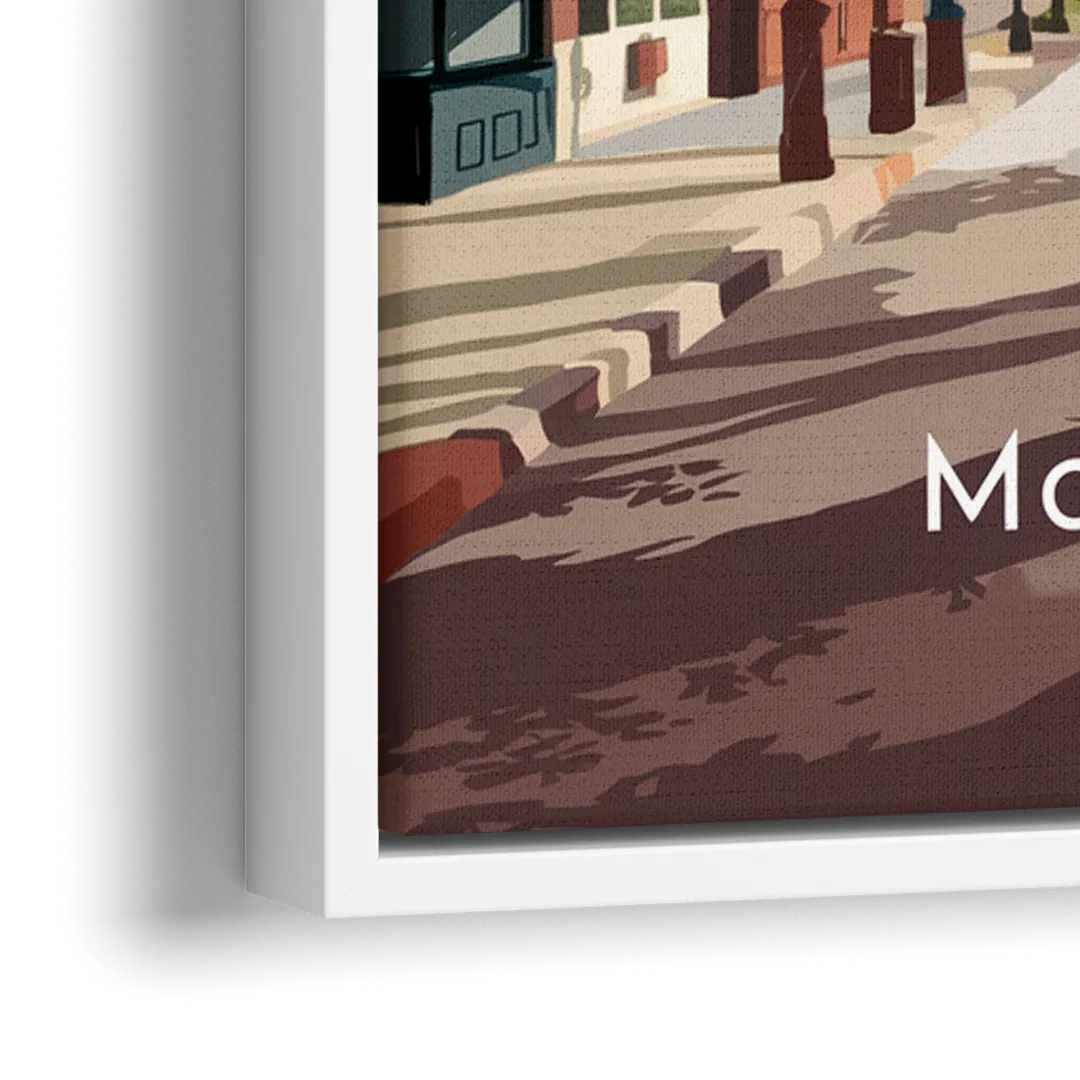 McKinney Artistic Heritage - Close-Up White Frame Canvas