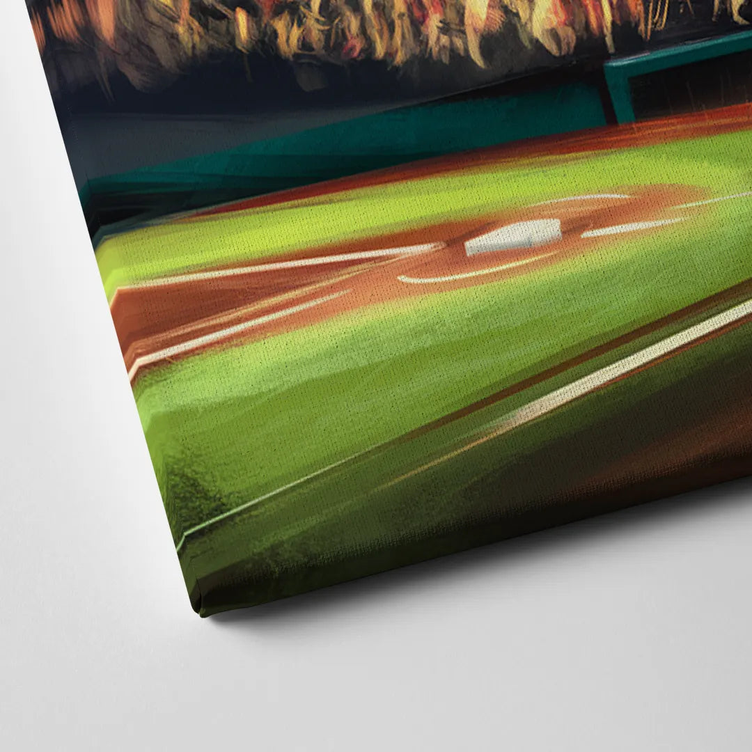 Tampa Bay Rays Game Day Energy Canvas Close Up
