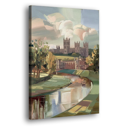Durham University Aesthetic - Canvas Print Art Sides