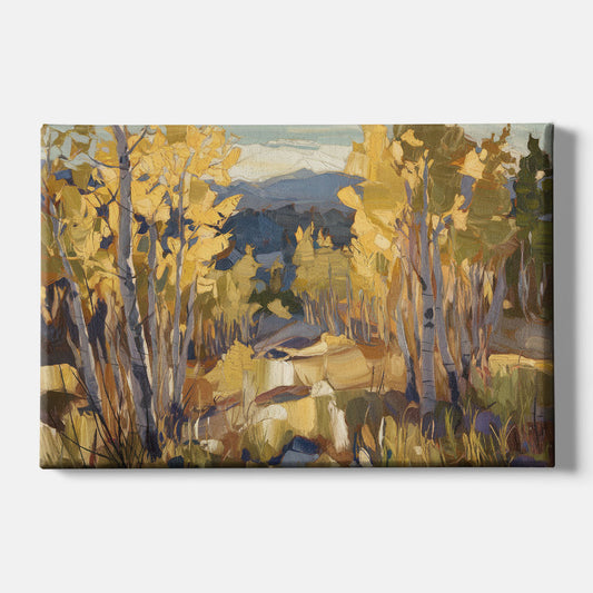 Aspen Wilderness Beauty - Canvas Wall Art