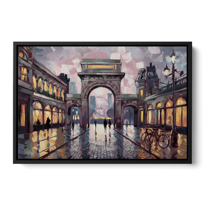 Chandler Urban Charm - Black Frame Canvas