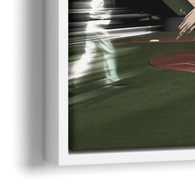 Chicago White Sox Legacy - Close-Up White Frame Canvas