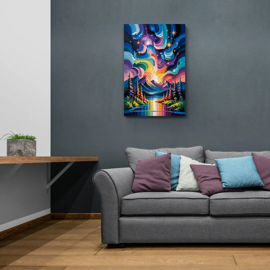Jasper Starry Sky - Canvas Wall Art Living Room