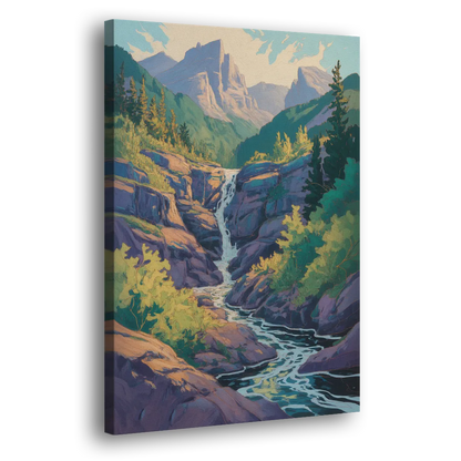 Geological Wonders - Canvas Print Art Sides