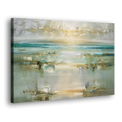 Irvine Coastal Serenity - Canvas Print Art Sides