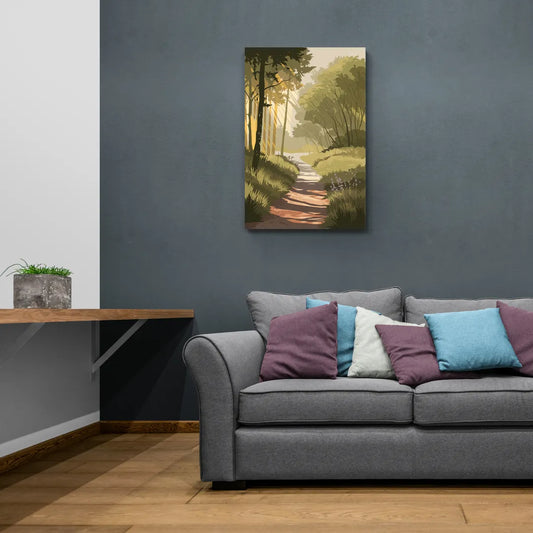 McKinney Nature Trails - Canvas Wall Art Living Room