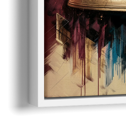 Philadelphia Liberty Bell - Close-Up White Frame Canvas