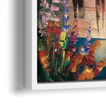 Irvine Scenic Beauty - Close-Up White Frame Canvas