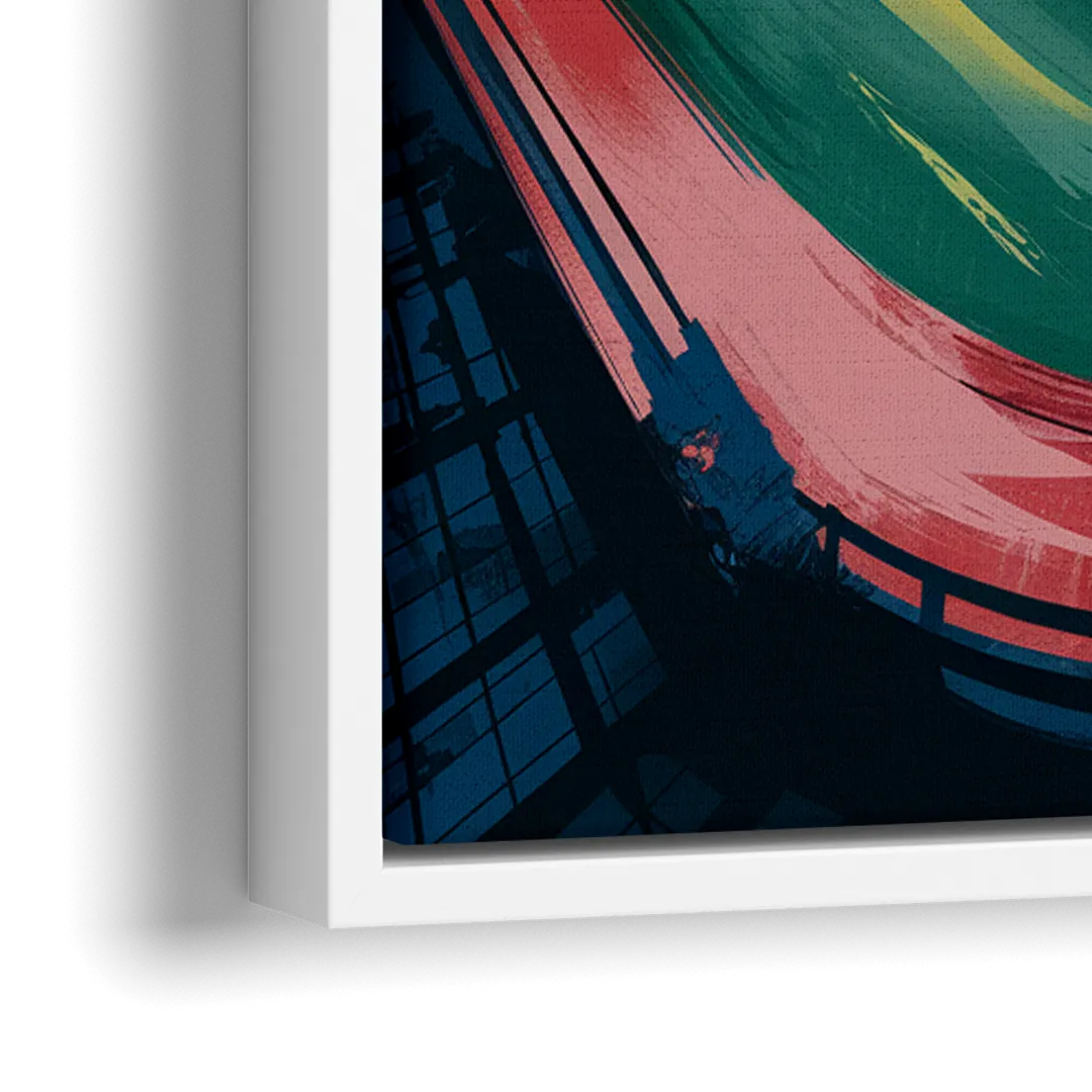 Boston Red Sox Fenway Park - Close-Up White Frame Canvas