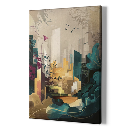 Anaheim Urban Charm - Canvas Print Art Sides
