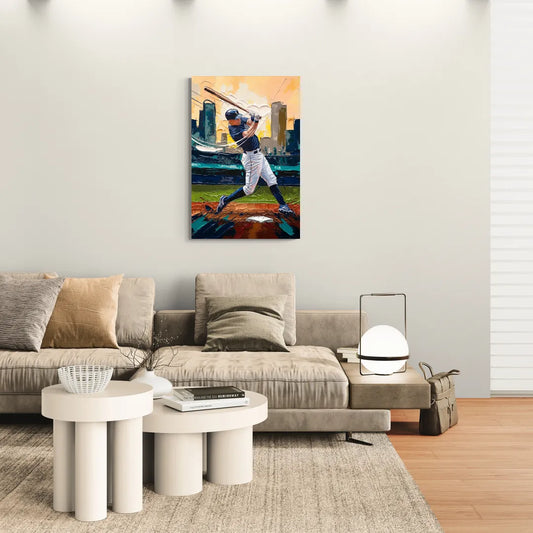 Tacoma Mariners Fan Tribute - Canvas Wall Art Living Room