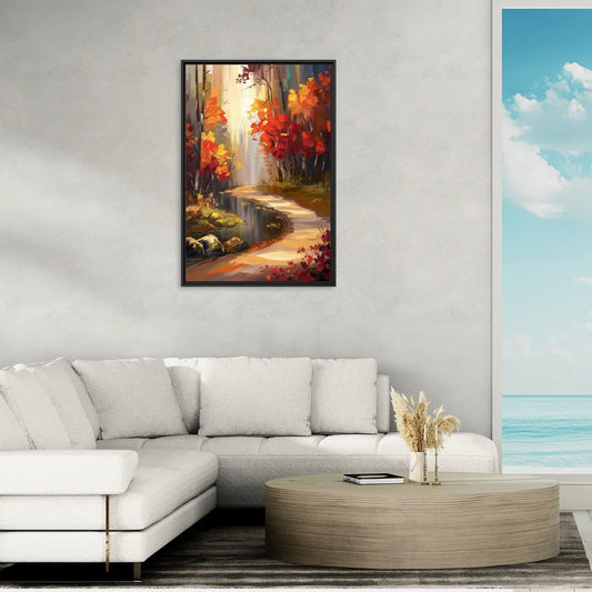 Ontario Nature Scenes - Living Room Black Frame Canvas