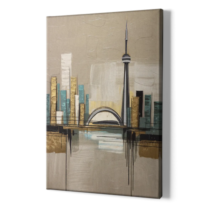 Ontario Urban Charm - Canvas Print Art Sides