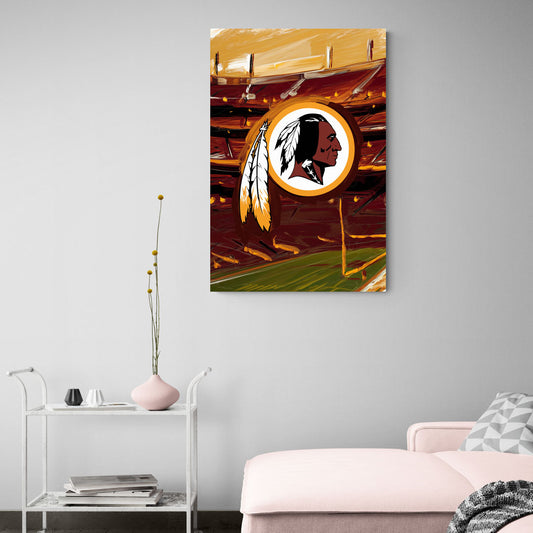 Washington Commanders Legacy - Canvas Wall Art Living Room