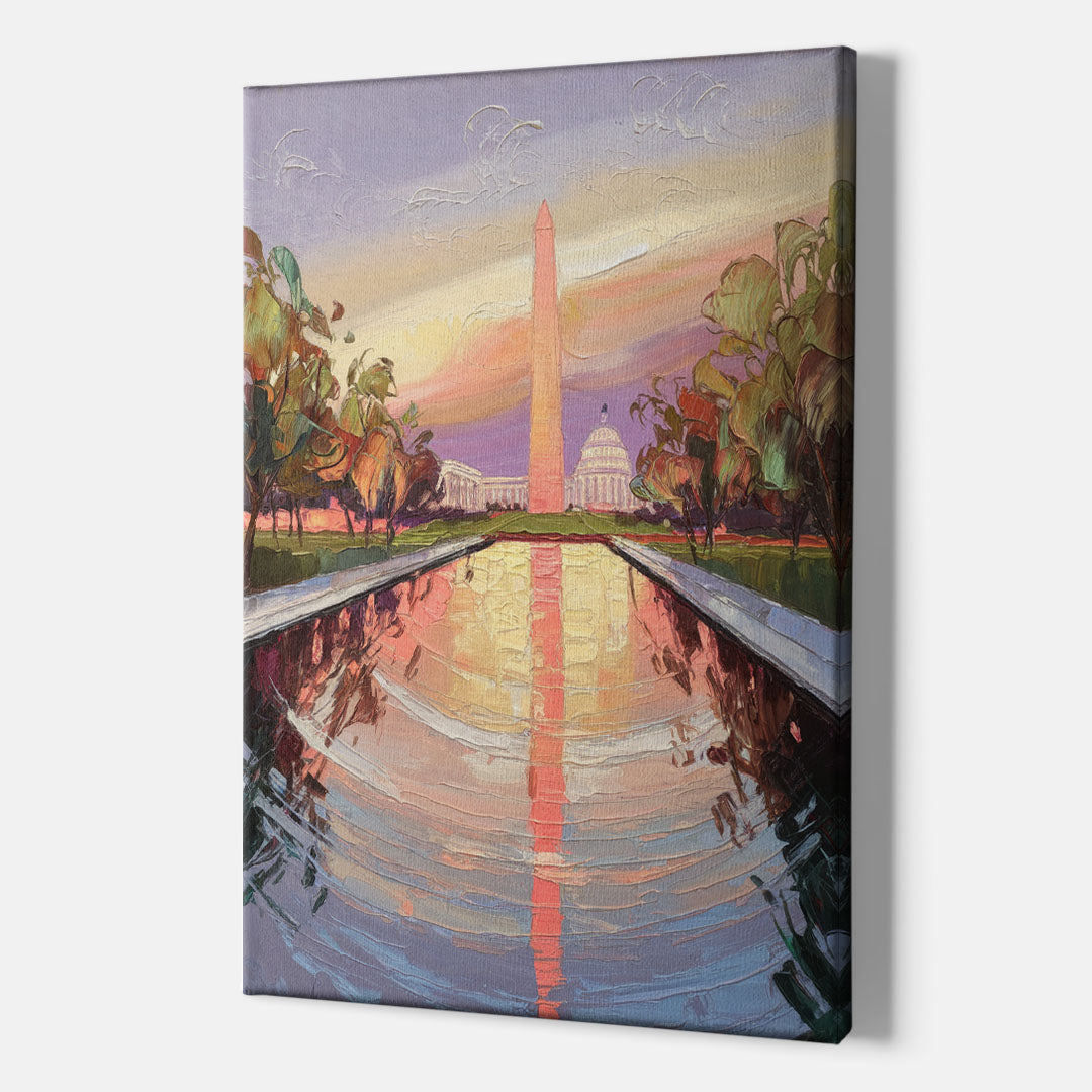 Washington National Mall - Canvas Wall Art Indoor