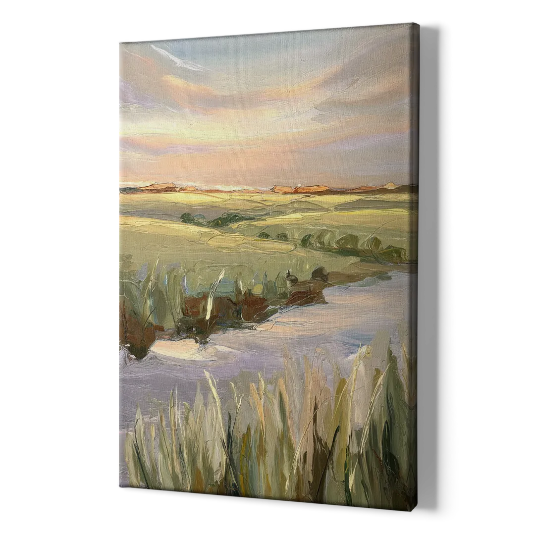 Wichita Scenic Horizons - Canvas Print Art Sides