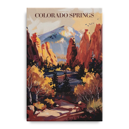 Colorado Springs Nature Escape - Canvas Wall Art