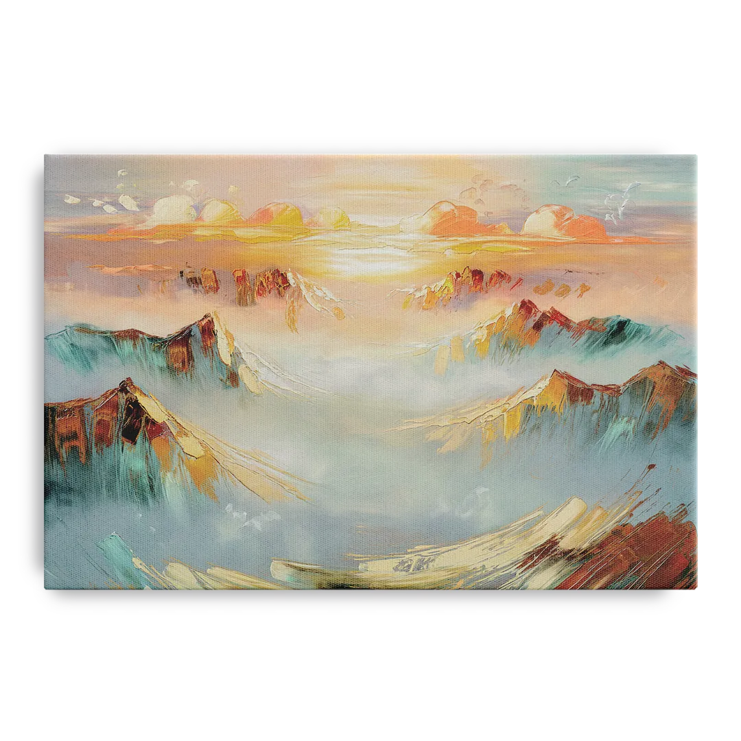 Henderson Mountain Horizon - Canvas Wall Art
