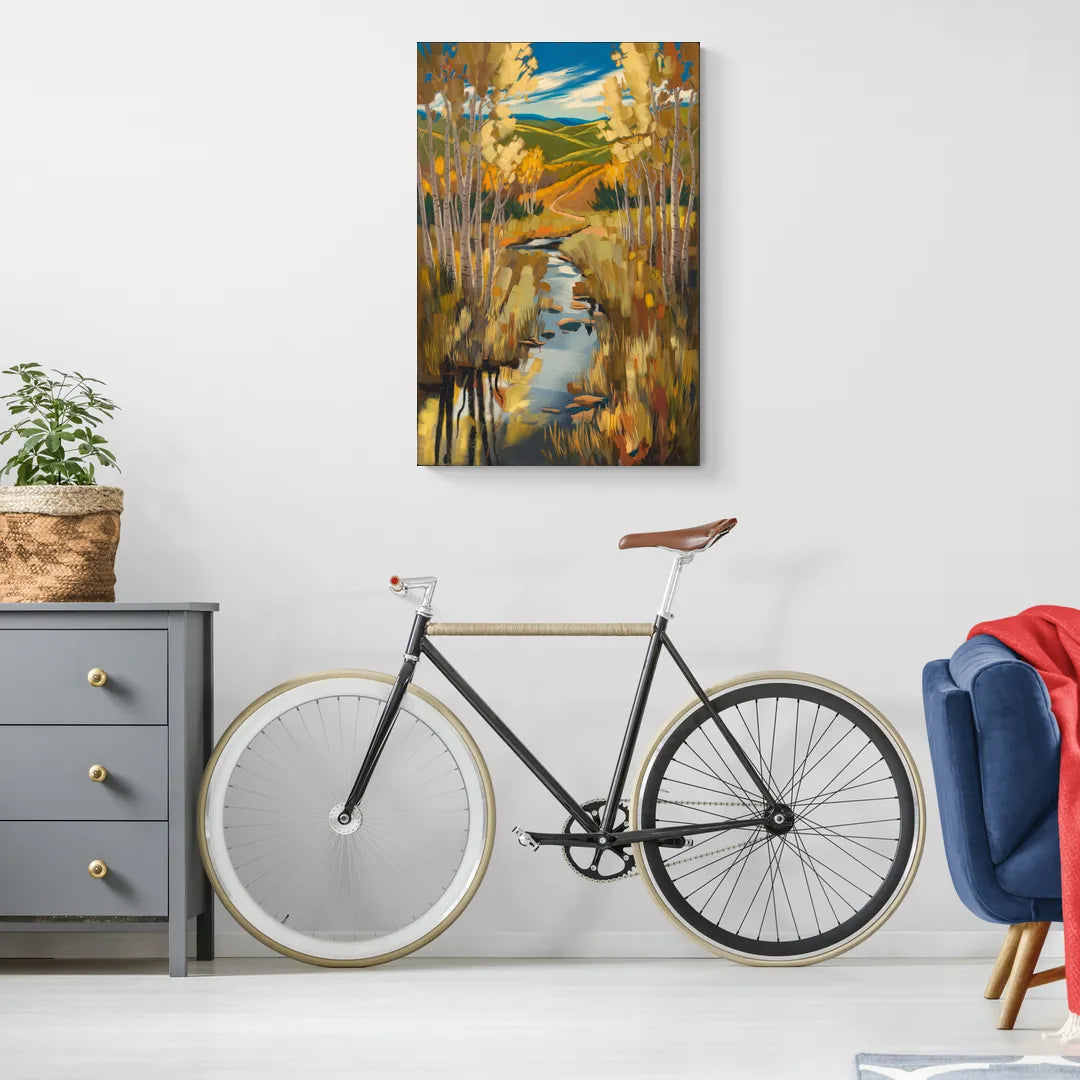 Aspen Nature Escape - Canvas Wall Art Living Room