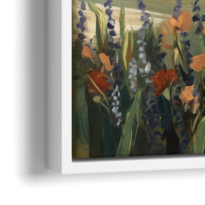 Garland Texas Pride - Close-Up White Frame Canvas