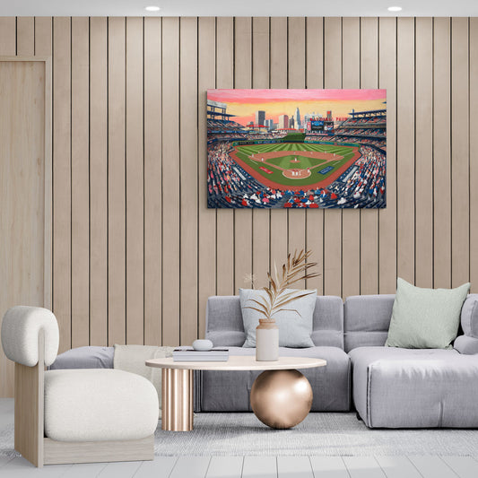 Washington Nationals Baseball - Canvas Wall Art Living Room
