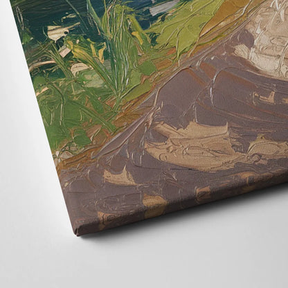 Eugene Nature Trails Canvas Close Up