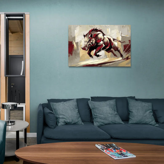 Fayetteville Razorbacks Pride - Canvas Wall Art Living Room