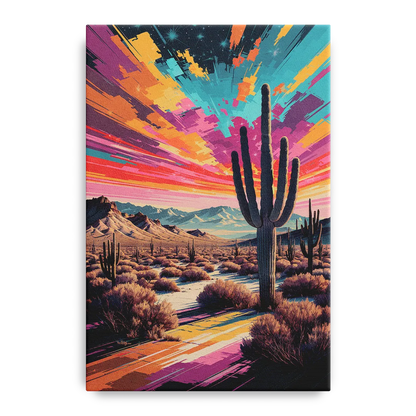 Chandler Desert Sunset - Canvas Wall Art