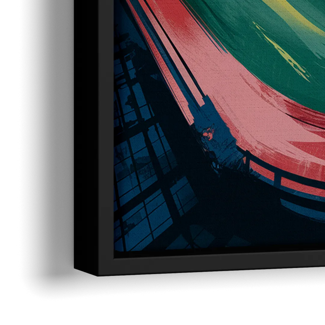 Boston Red Sox Fenway Park - Close-Up Black Frame Canvas