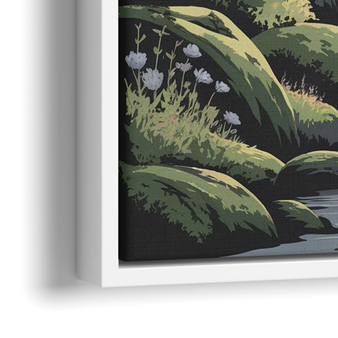 Washington State Nature Scenes - Close-Up White Frame Canvas