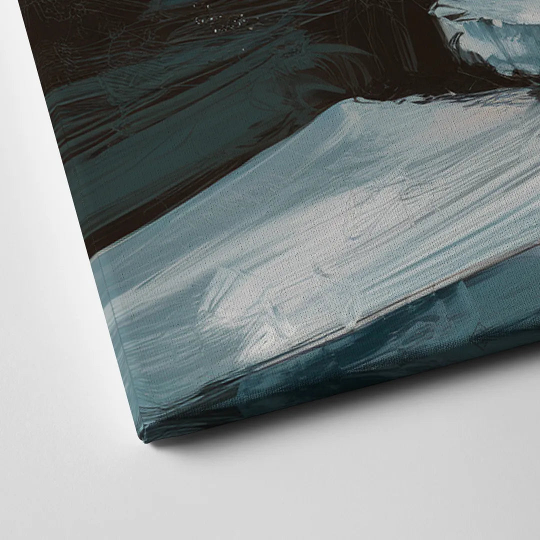 George Washington Crossing Delaware Canvas Close Up