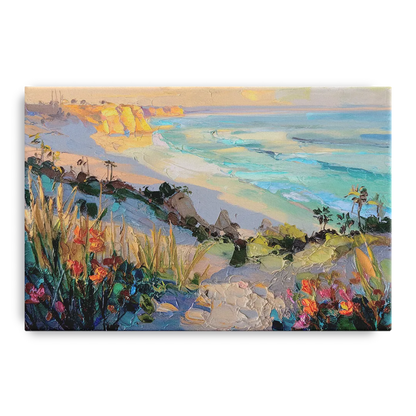 La Jolla Pacific Blues - Canvas Wall Art