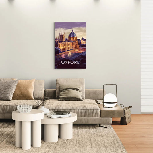 Oxford Timeless Elegance - Canvas Wall Art Living Room