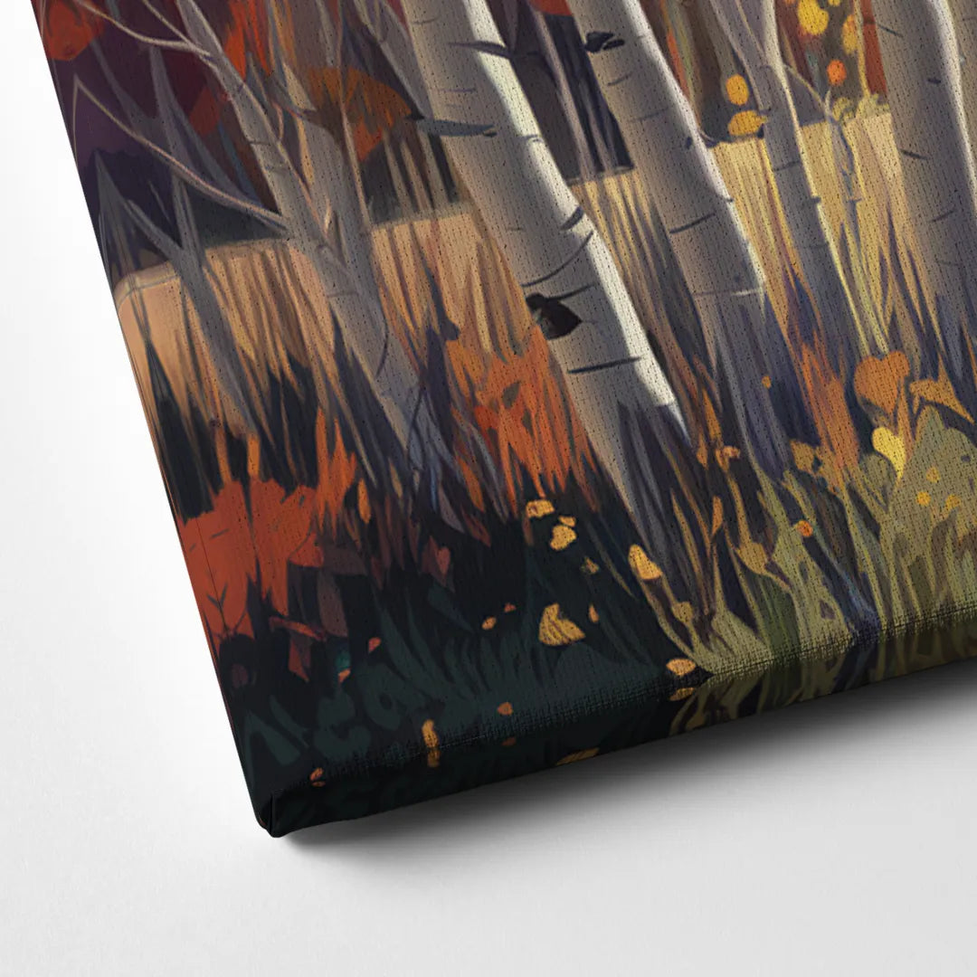 Aspen Majestic Landscape Canvas Close Up