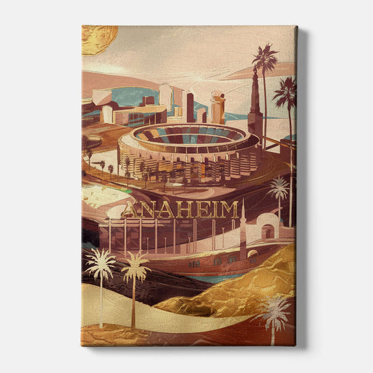 Anaheim Historic Landmarks - Canvas Wall Art